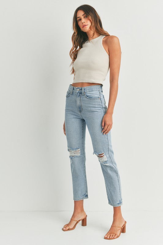 The Lucy No Stretch Straight Jean