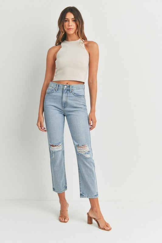 The Lucy No Stretch Straight Jean