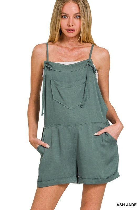 Hadley Romper w/ Knot Straps