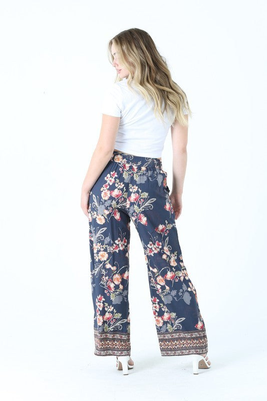 Rylee Wide Leg Boho Pant