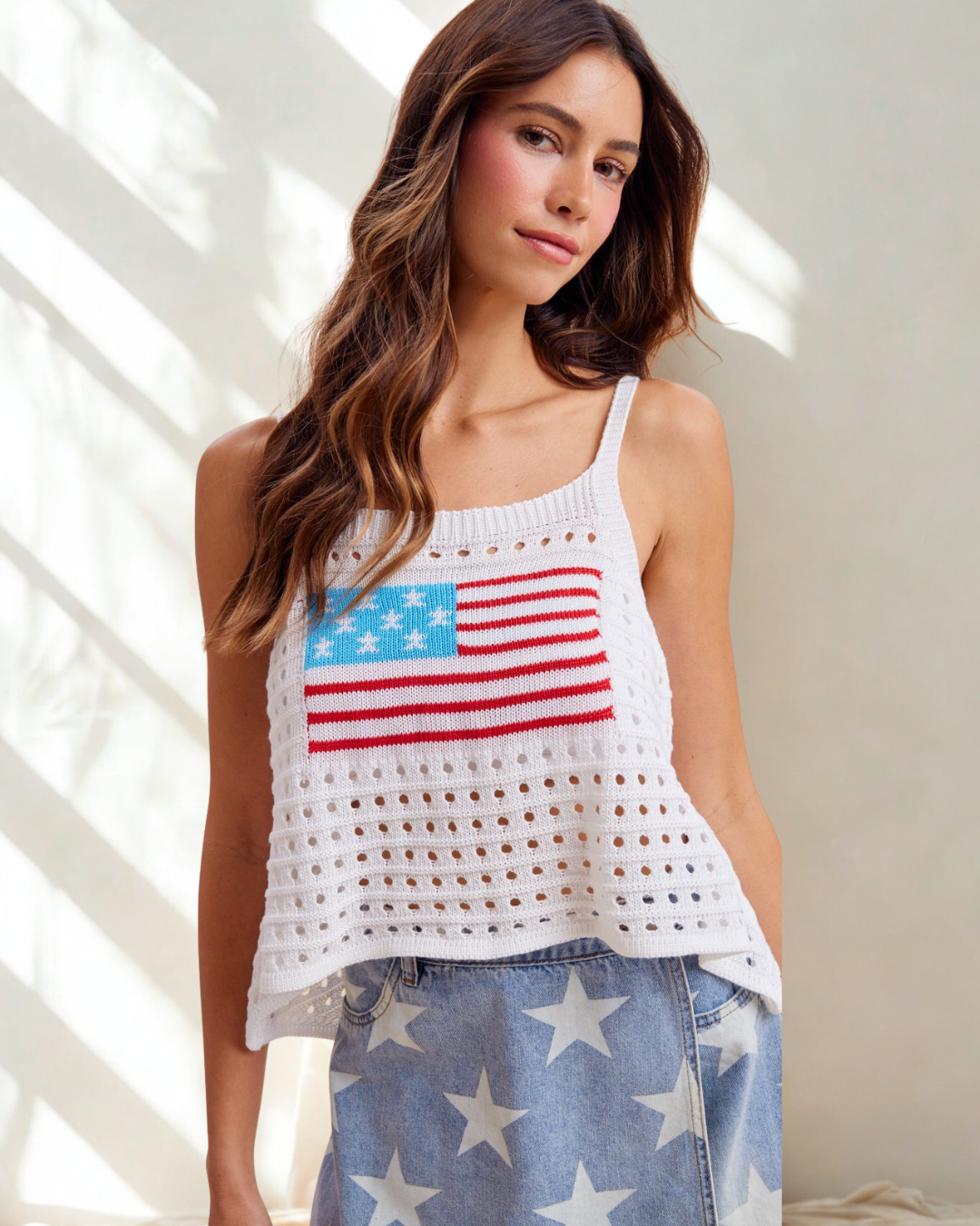 All American Mesh Cutie Tank