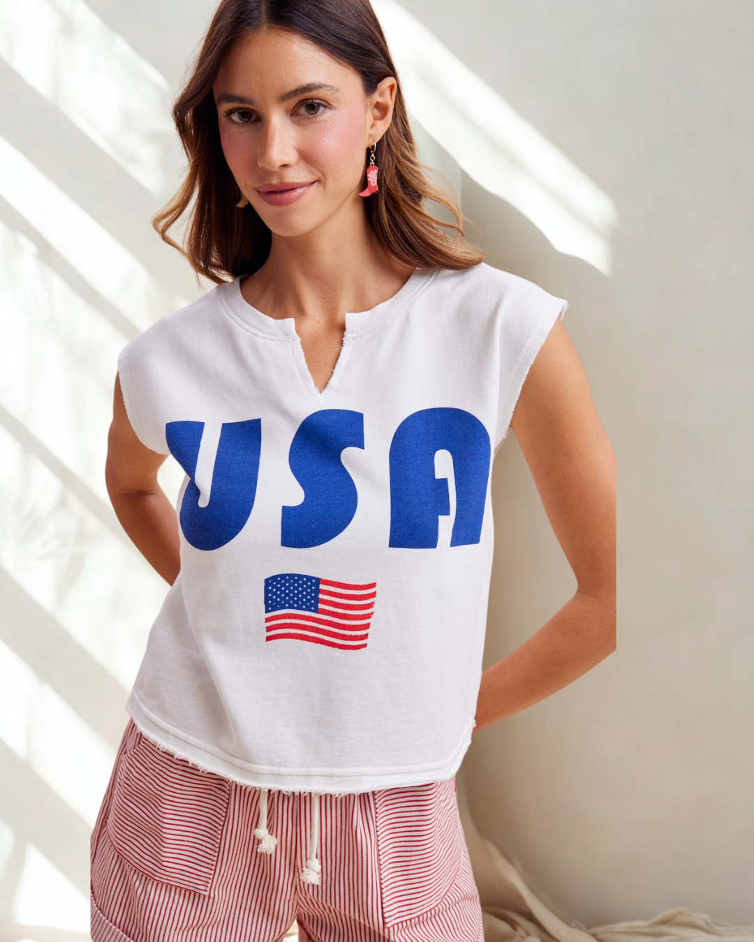 Allegiance French Terry USA Top