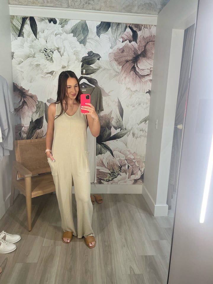 Myla Mineral Washed Jumpsuit