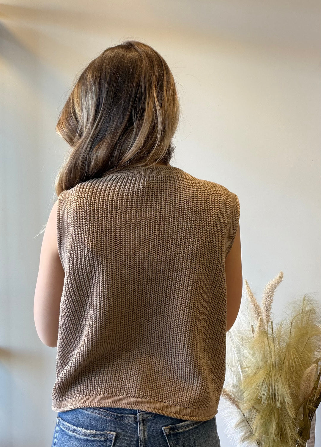 Haven Sleeveless Knit Sweater Top