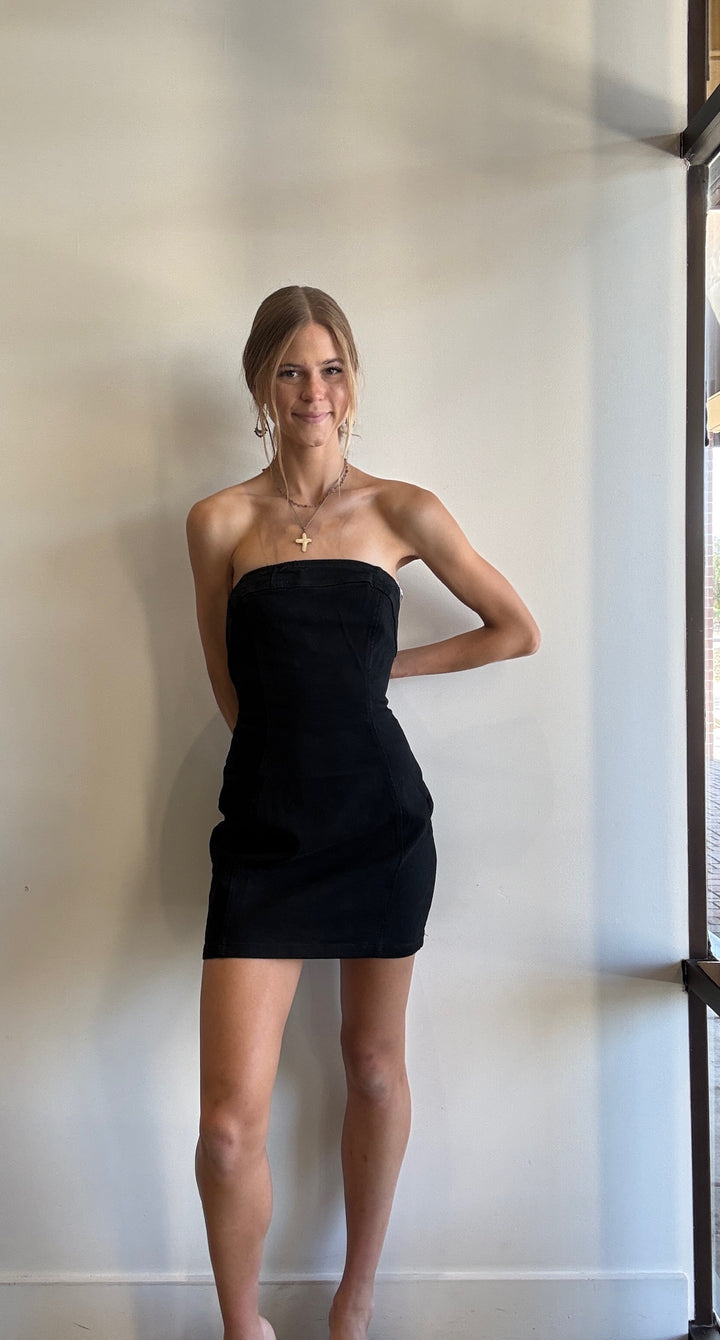 Coco Strapless Mini Cocktail Dress