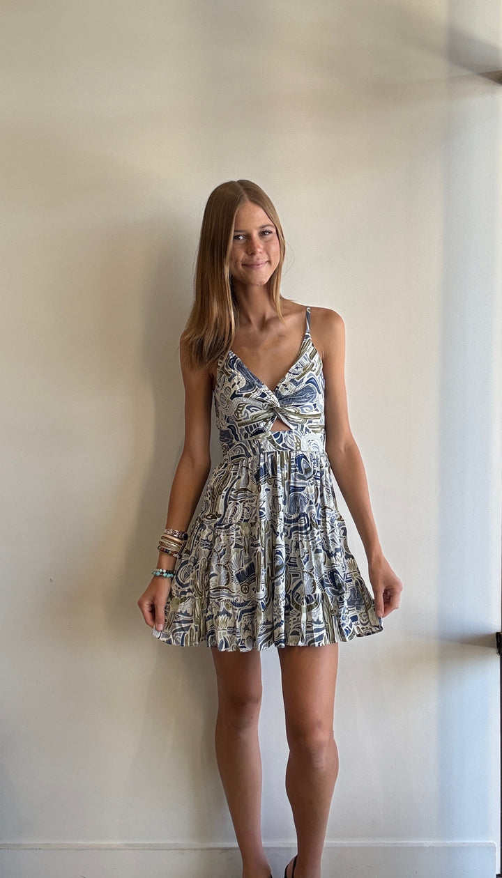 Alma Printed Sundress