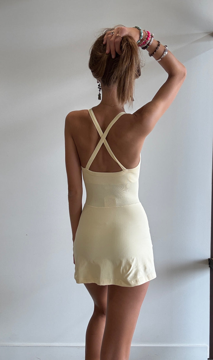 Malyna Elevated Athletic Dress w/ Shorts