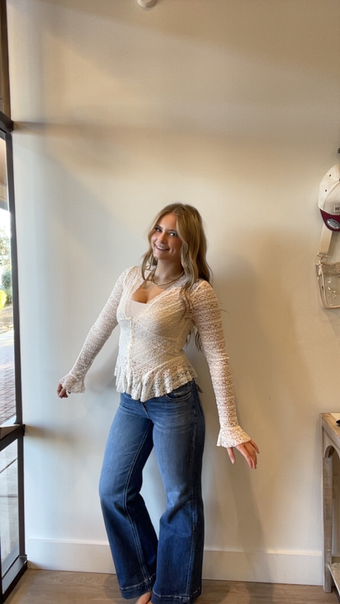 Mimi All Over Lace Top