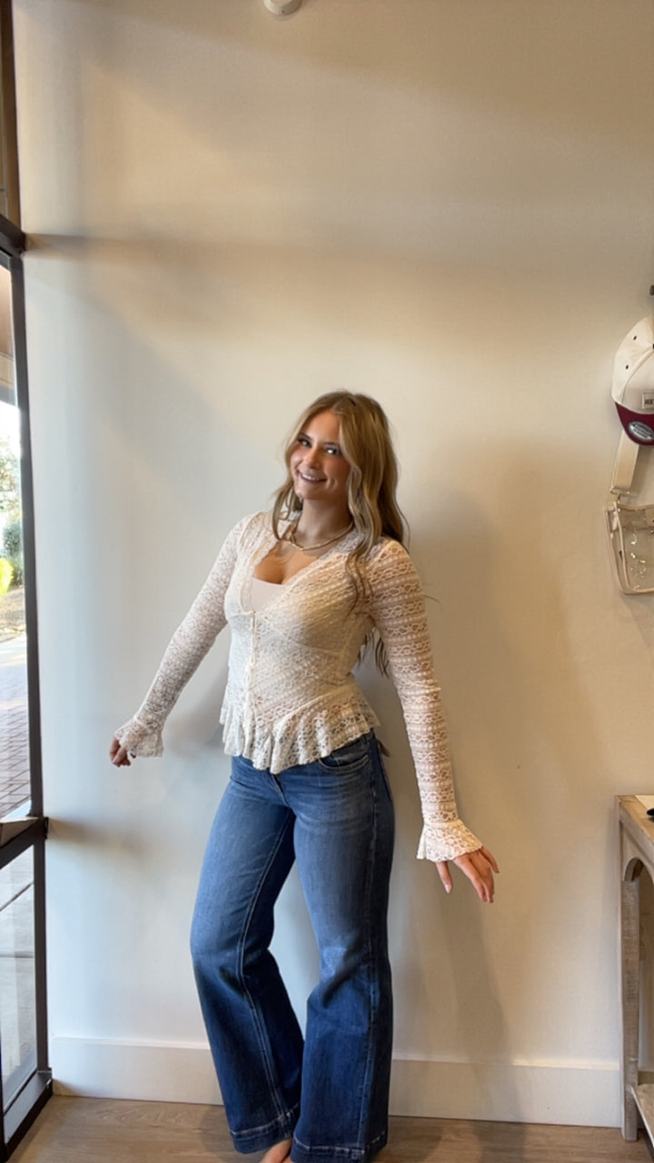 Mimi All Over Lace Top
