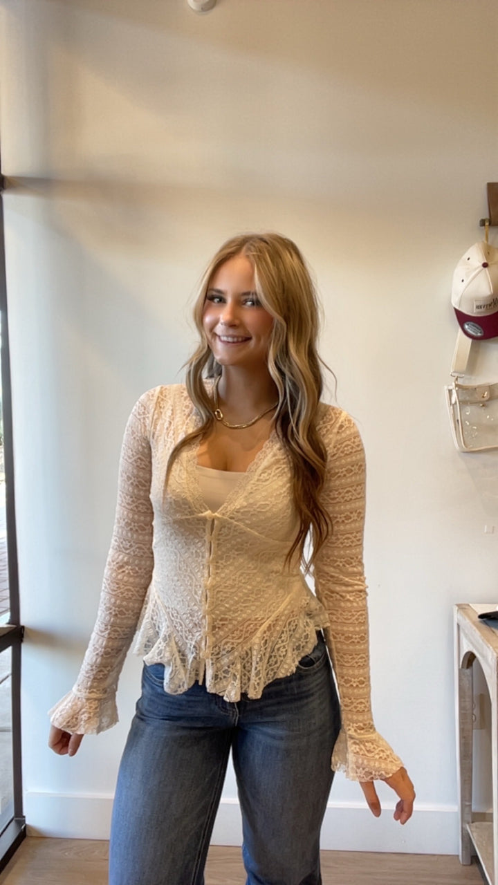 Mimi All Over Lace Top