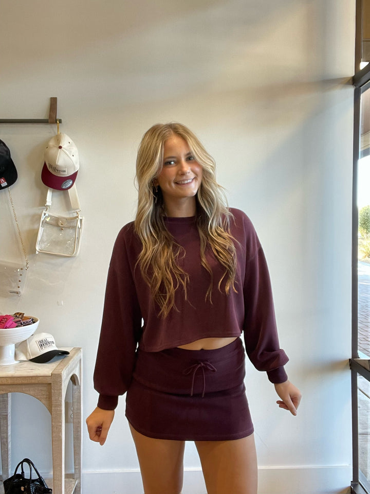Brylynn Butter Soft Elevated Lounge Skort Set