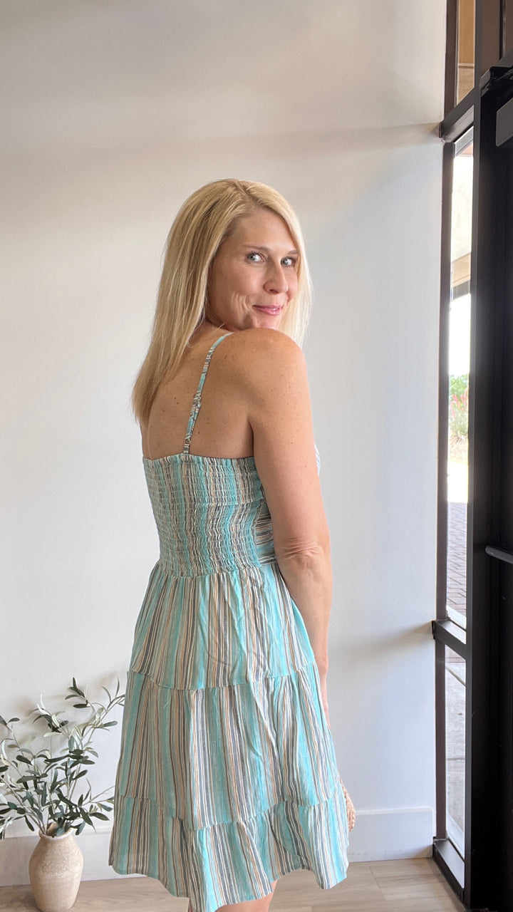 Alma Printed Sundress