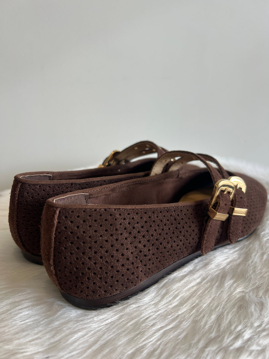 The Remi Suede Ballet Flat