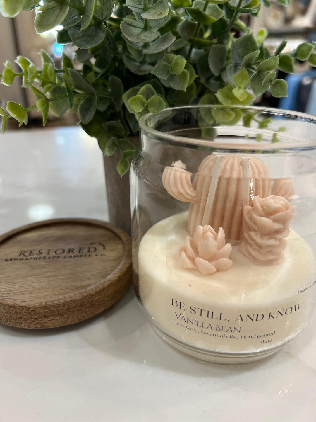 Restored by Grace 9oz Cactus Candle