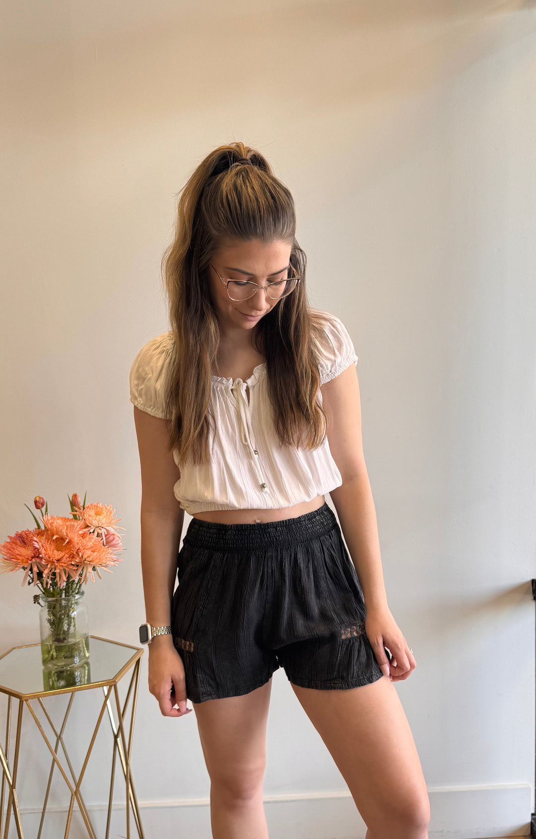 Martine Off Shoulder Puff Sleeve Top