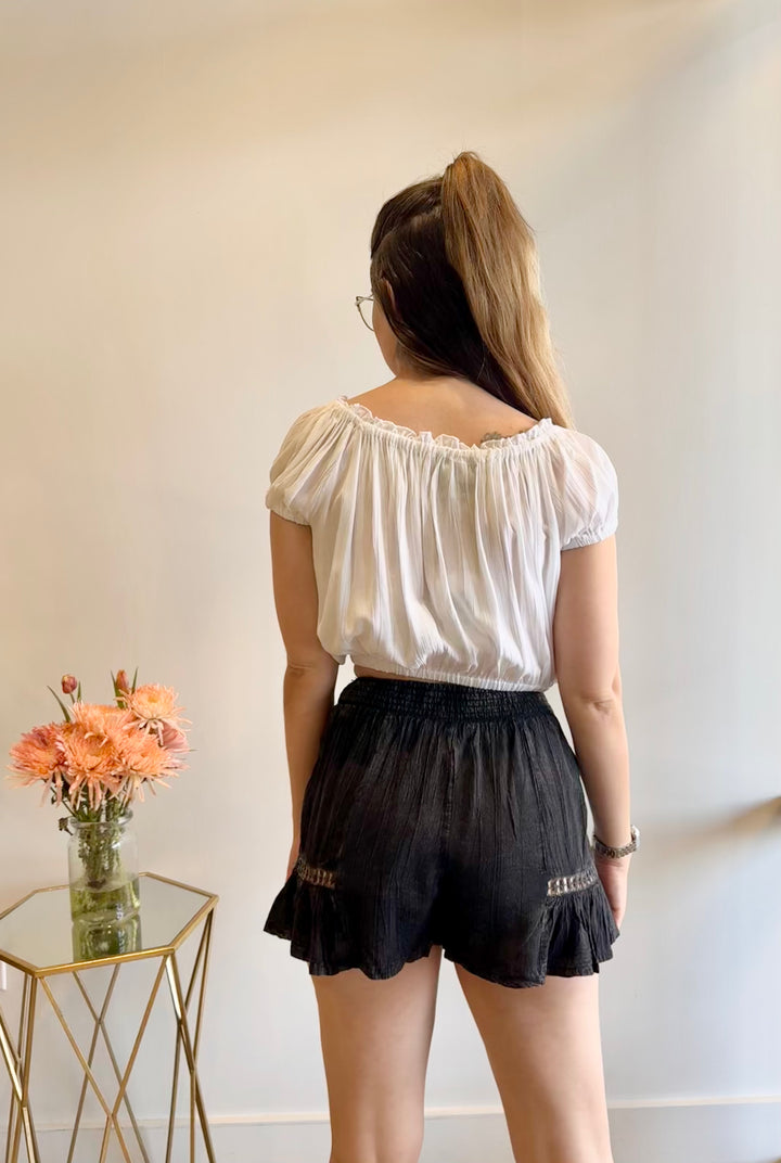 Martine Off Shoulder Puff Sleeve Top