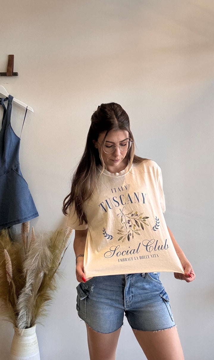 Summer Lovin Crop Tee