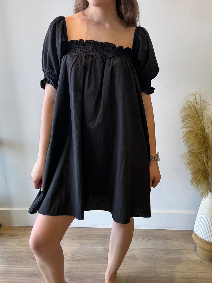 Brandi Puff Sleeve Doll Dress