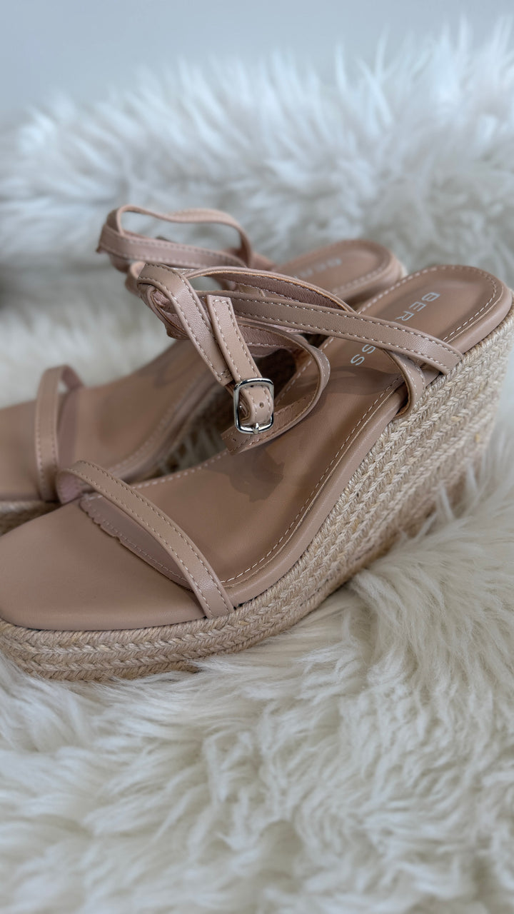 The Klyne Weave Heel Wedge Sandal