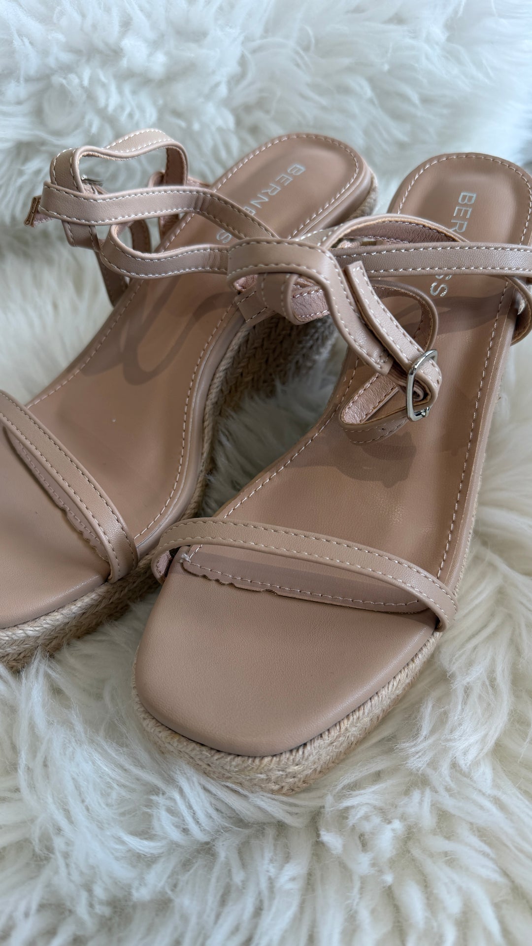 The Klyne Weave Heel Wedge Sandal