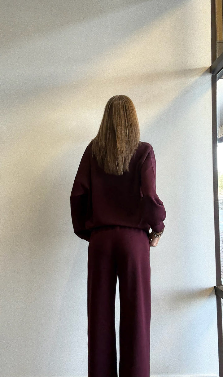 Becca Modal Zip Up Pant Set