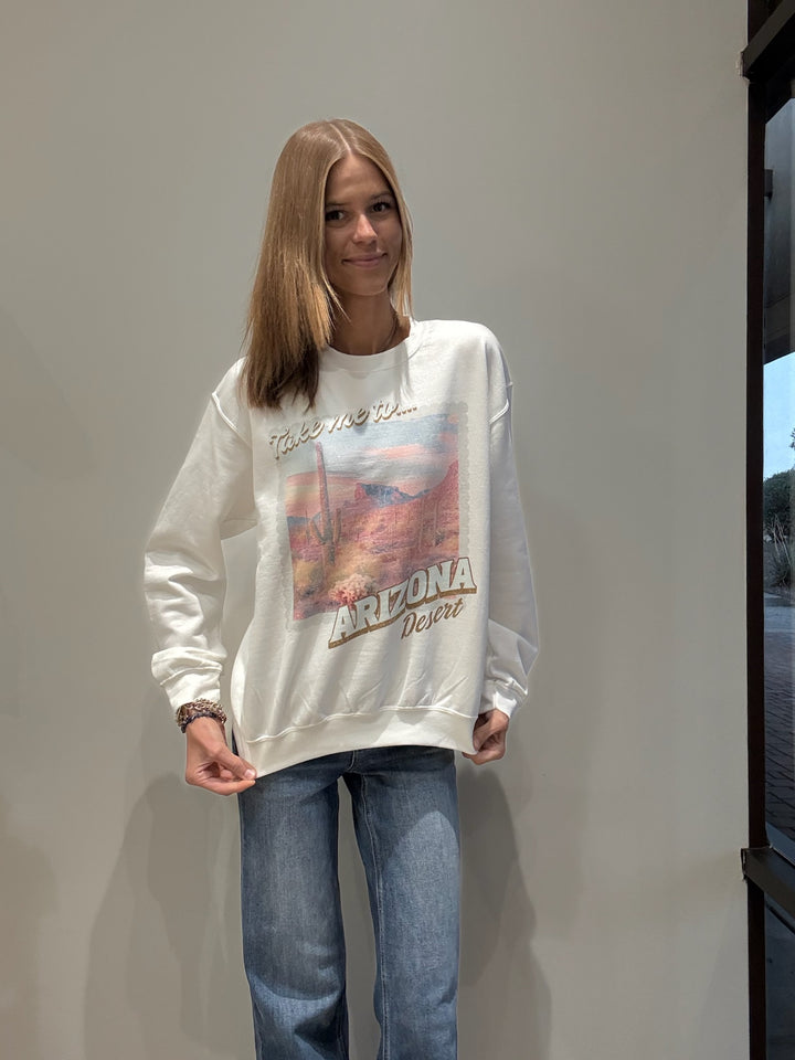 Andrea Arizona Graphic Sweatshirt