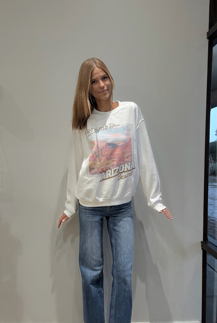 Andrea Arizona Graphic Sweatshirt
