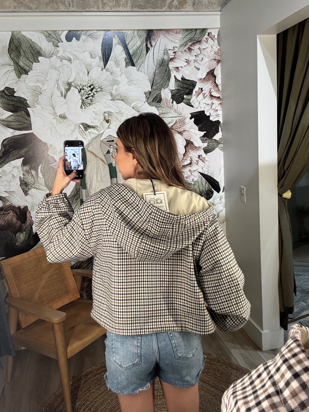 Indy Soft Touch Plaid Jacket