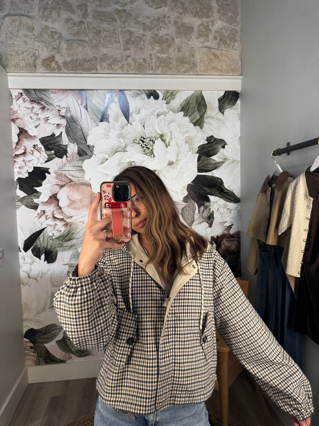 Indy Soft Touch Plaid Jacket