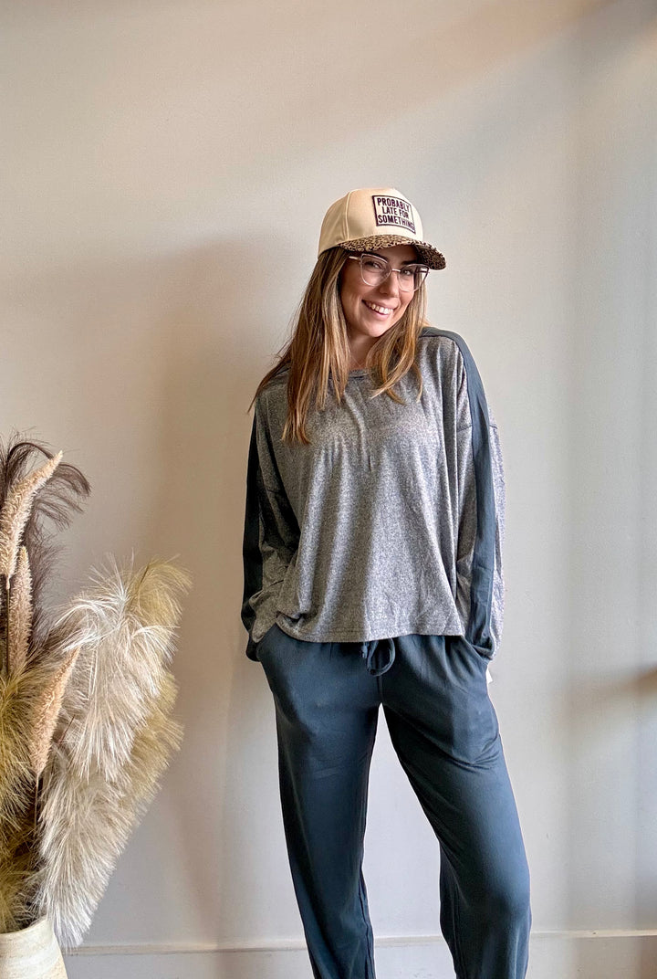 Hallie Warm Line Lounge Set