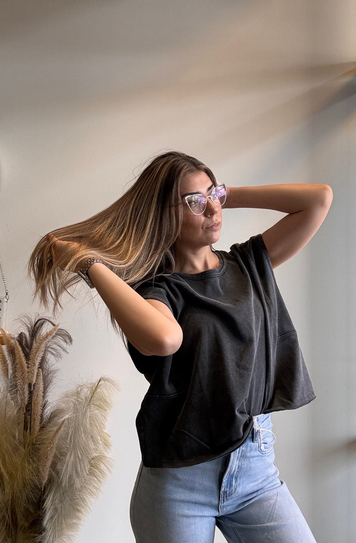 Didi Mineral Washed Muscle Tank