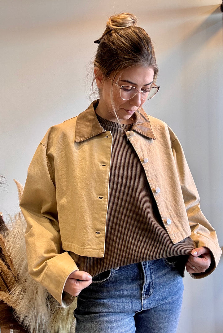 Ally Croped Barn Jacket