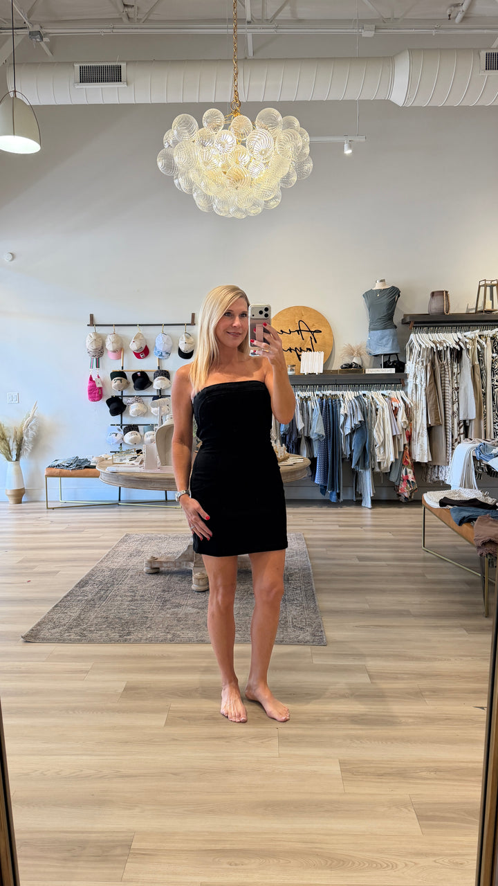 Coco Strapless Mini Cocktail Dress