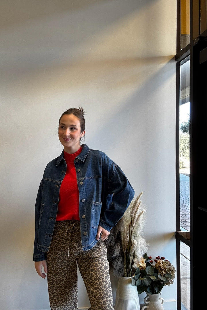 Heather Puff SL Sweater