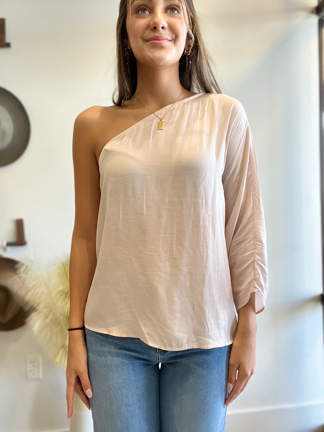 Nora One Shoulder Blouse