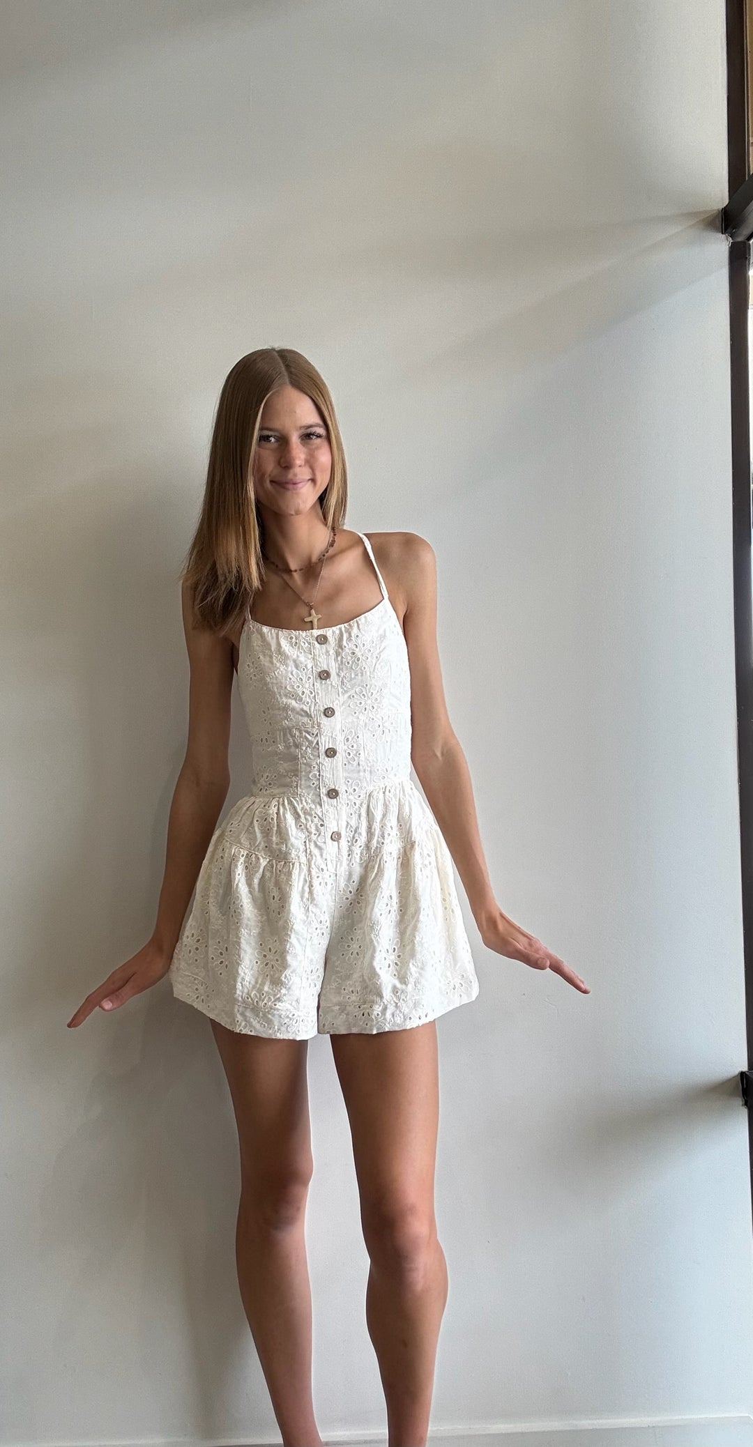Ansli Islet Strappy Back Romper