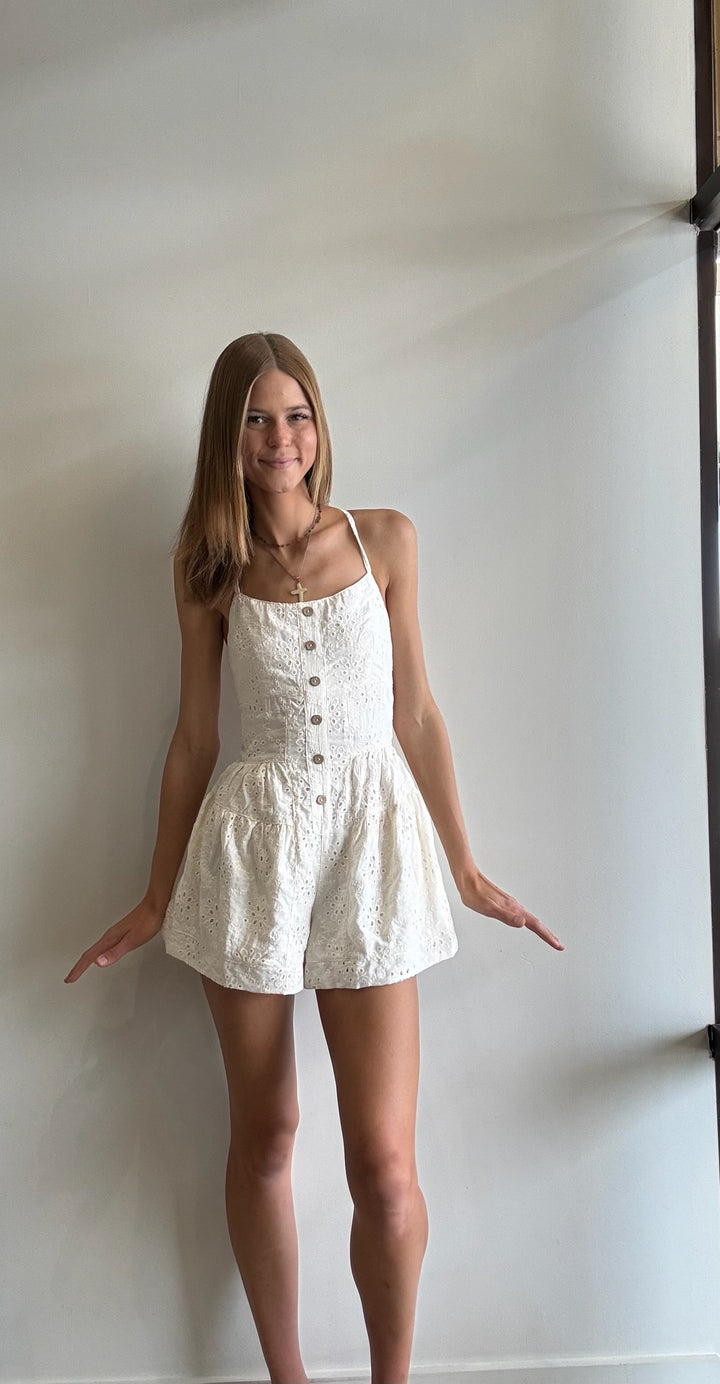 Ansli Islet Strappy Back Romper