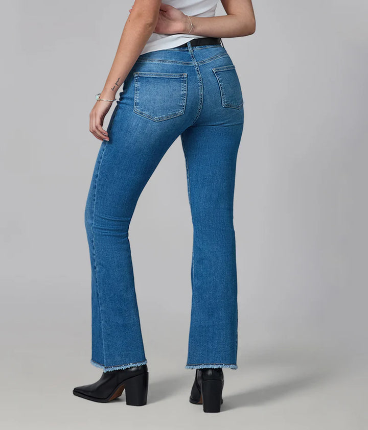 The Brynn High Raise Flare Jean by Lola