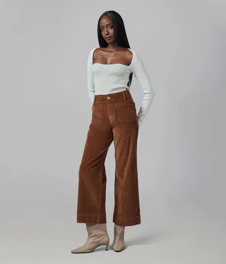 The Brysa Patch Pocket Corduroy Pant