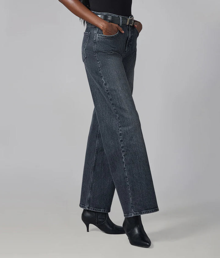The Raleigh High Rise Wide Leg Jean by Lola
