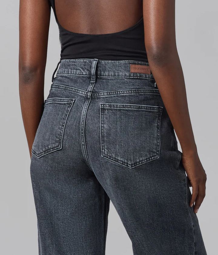 The Raleigh High Rise Wide Leg Jean by Lola