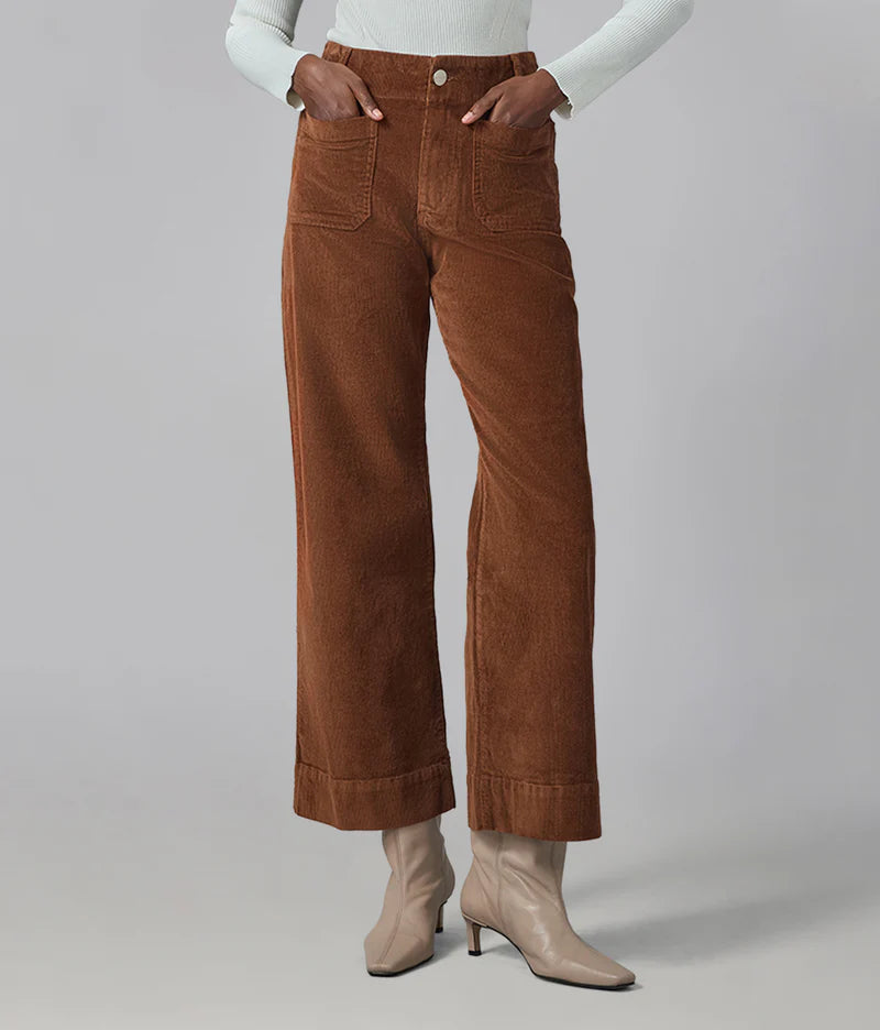 The Brysa Patch Pocket Corduroy Pant