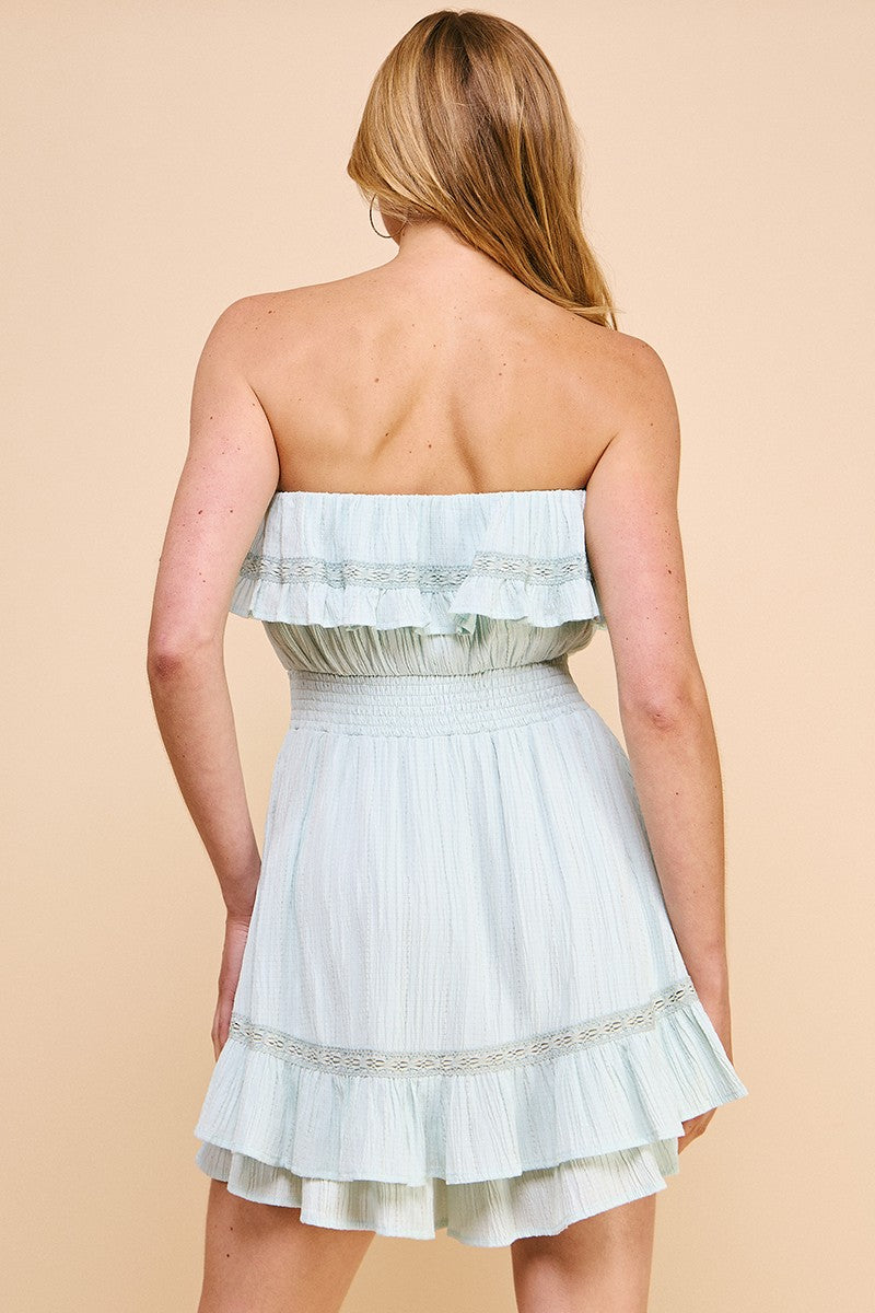 Tori Strapless Romper