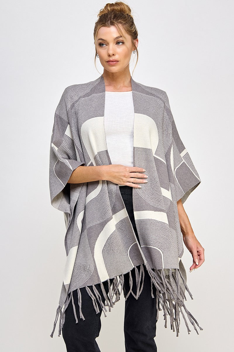 Adali French Poncho