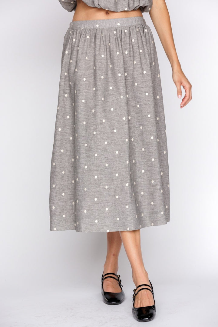 Ellyn Polka Dot Maxi Skirt Set