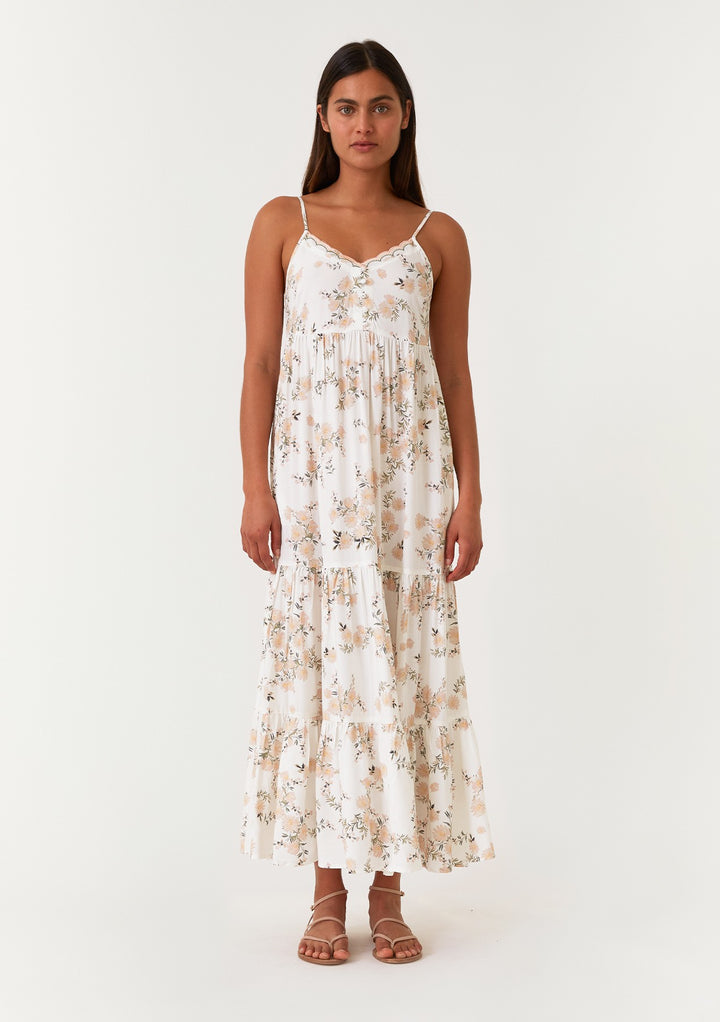 Ivey Floral Tiered Maxi Dress