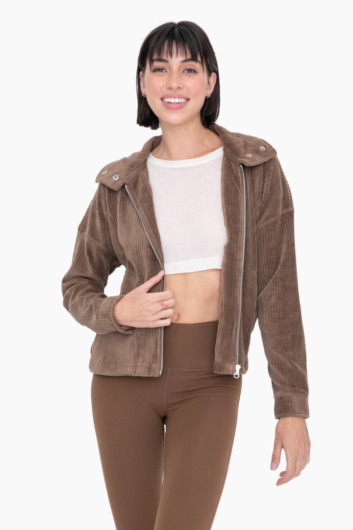 Claud Cord Moto Jacket