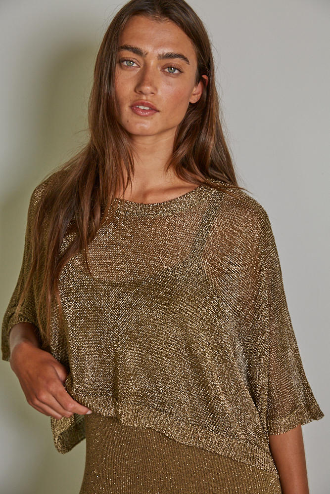 Oli Mesh Crop Coverlet Top