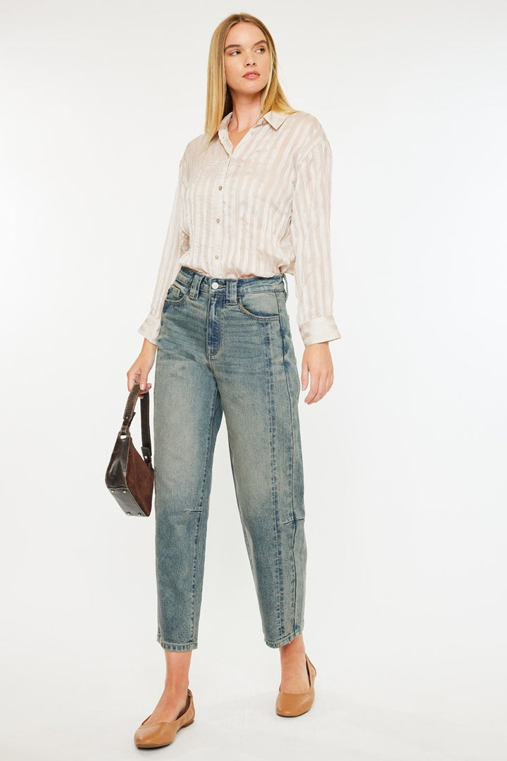 The Blakely Barrel Jean