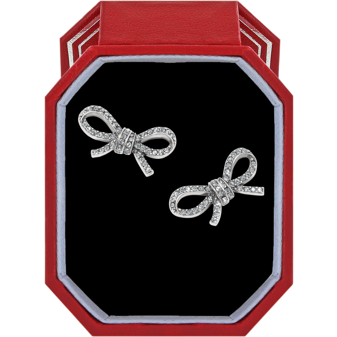 Illumina Bow Post Earrings Gift Box